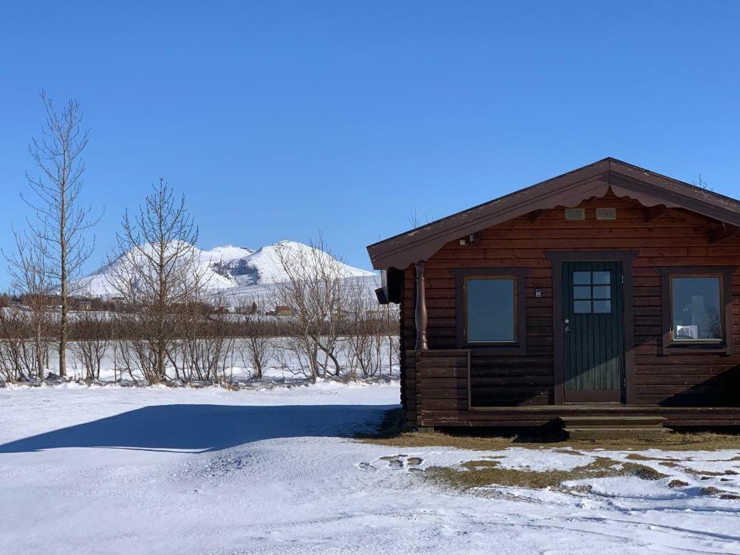 Hellisholar Cottages Hvolsvöllur Buitenkant foto
